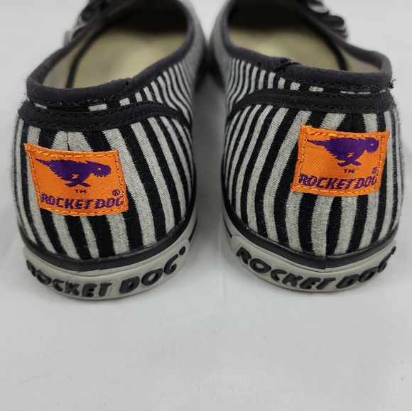 Rocket Dog Slip On Comfort Casual Shoes Womens Size 10 Black Gray C195 3557 - Picture 4 of 12